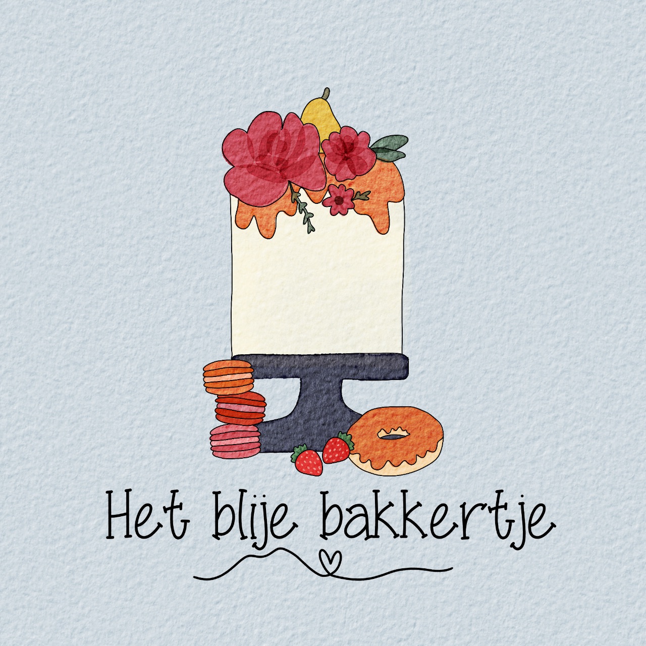 Logo van Het Blije Bakkertje