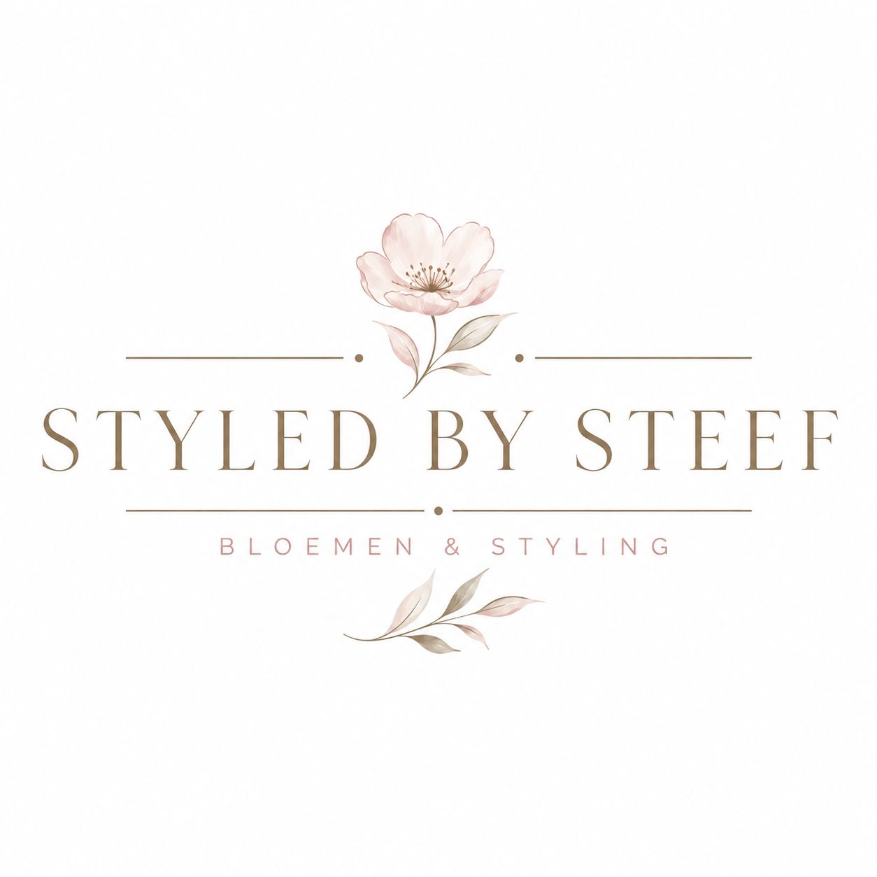 Logo van Trouwbloemen by Steef