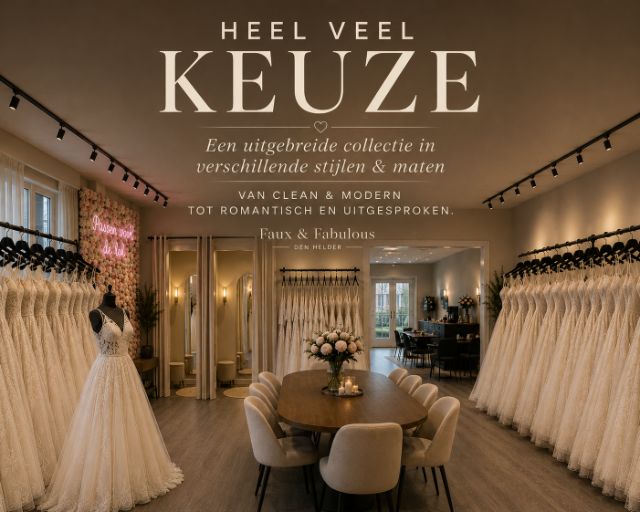 FAUX & FABULOUS - Bruidsjurken Outlet