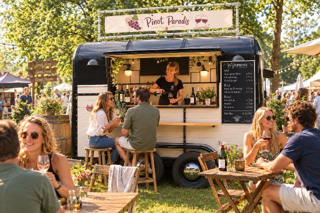 Pinot Paradis -mobiele wijnbar foto 1