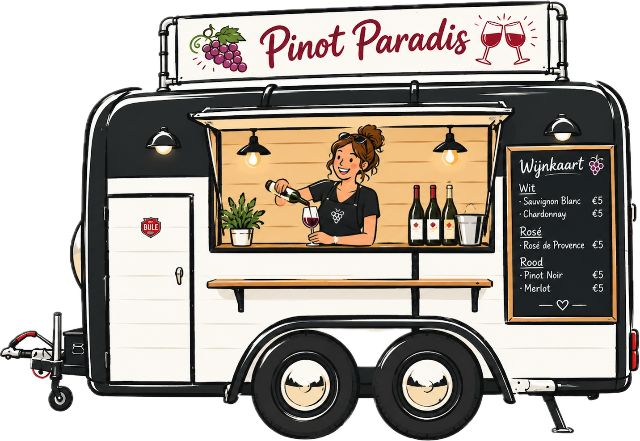 Pinot Paradis -mobiele wijnbar foto 3