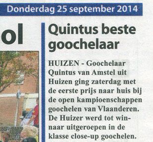 Quintus de paarse goochelaar foto 3